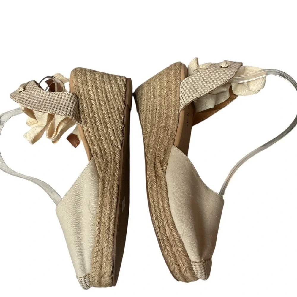 Serra Women's Strappy Stylish Wedge Wedge Heel Espadrilles Sandals‎ Size 10 NWB
